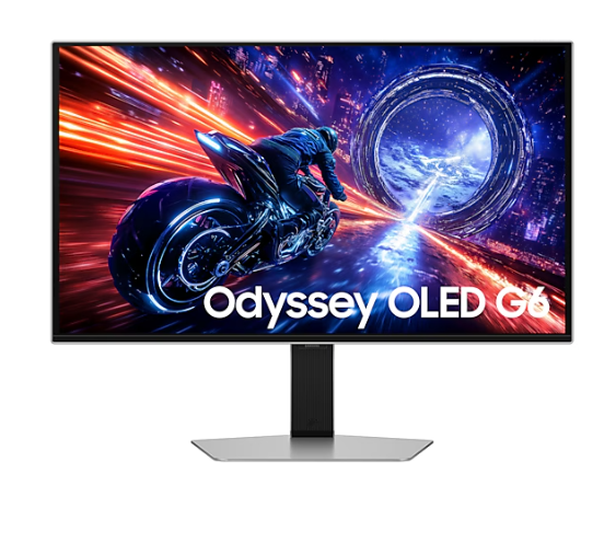 Màn Hình Gaming SAMSUNG Odyssey OLED G6 G60SF LS27FG602SEXXV (27 inch - OLED - 2K - 500Hz - 0.03ms)