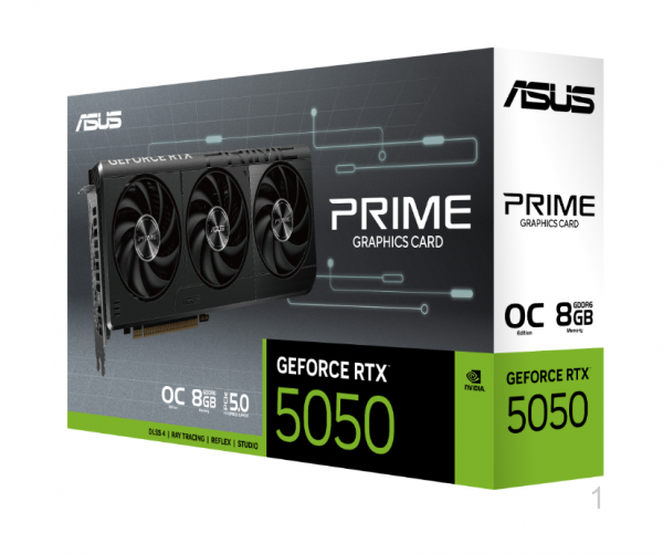 Card Màn Hình ASUS Prime GeForce RTX™ 5050 OC 8GB GDDR6 