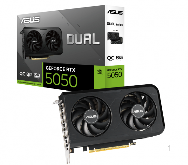 Card Màn Hình ASUS DUAL RTX5050 OC 8G GDDR6