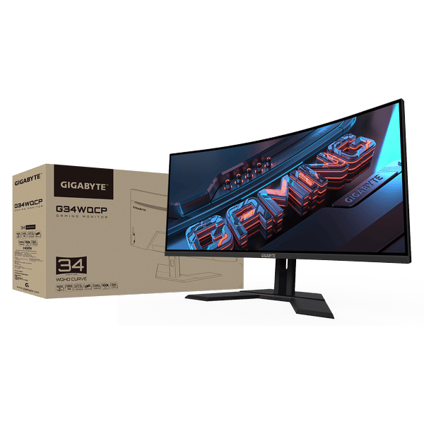 Màn Hình  GIGABYTE GAMING G34WQCP - 34 inch - WQHD - Cong - 180Hz - 1ms 