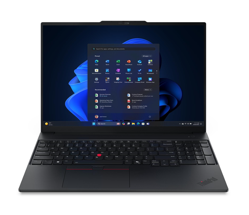 Laptop Lenovo ThinkPad E16 Gen 3 21TF0043VN (Intel Core 7 240H | Intel Graphics | 16 inch WUXGA | 32GB | 1TB | Win 11 | Đen)