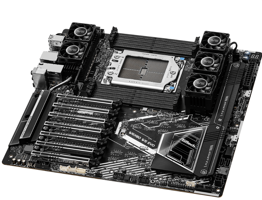 Mainboard Rack ASROCK WRX90 WS EVO