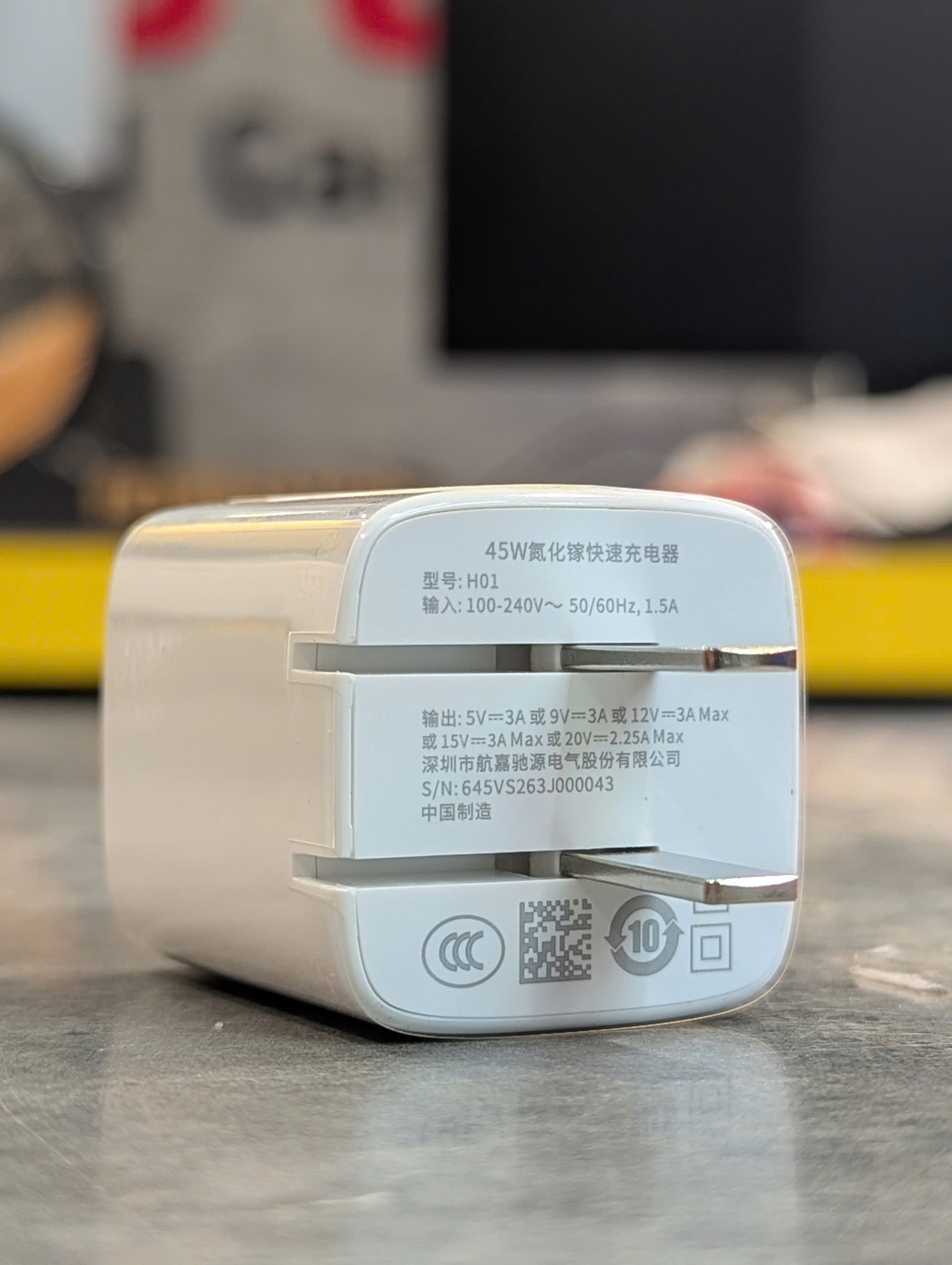 SẠC NHANH HUNTKEY 45W GaN – H01