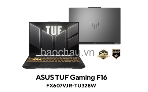 Laptop ASUS TUF Gaming F16 FX607VJR-TU328W (Intel Core 7 Processor 230H | RTX 3050 | 16 inch FHD+ 144Hz | 16GB | 512GB | Win 11 | Xám)