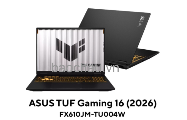 Laptop ASUS TUF Gaming 16 FX610JM-TU004W (Intel Core i7 Processor 14650HX | RTX 5060 | 16 inch FHD+ IPS 144Hz | 16GB | 512GB | Win 11 | Đen)