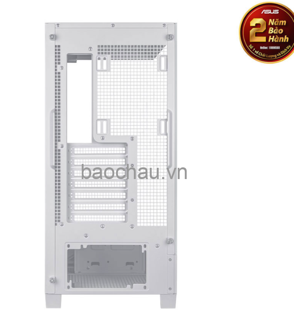 Vỏ case máy tính ASUS A31 TG WHITE (ATX, tương thích MB giấu dây, hỗ trợ lắp lên tới 10 quạt 120mm)