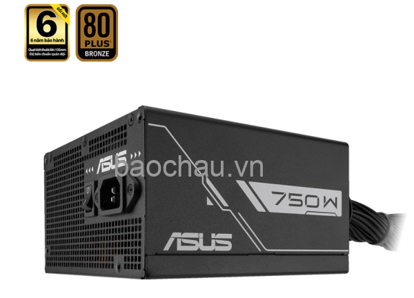Nguồn máy tính ASUS PRIME 750B (750W, 80 Plus Bronze, Non-modular, 6 năm bảo hành)