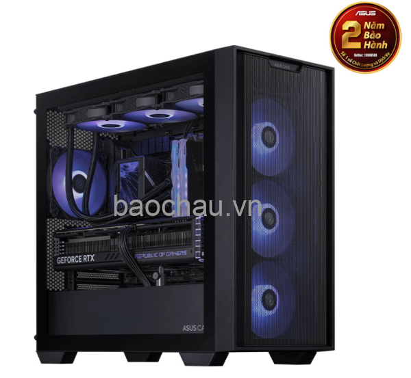 Vỏ Case ASUS A21 Black (Matx, Màu Đen)
