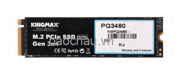 Ổ cứng SSD KINGMAX Zeus PQ3480 256GB NVMe M.2 2280 PCIe Gen 3.0 x4