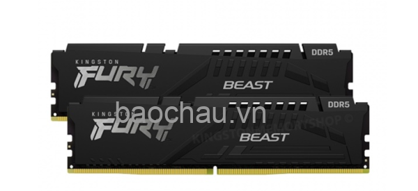 RAM PC Kingston FURY Beast 64GB (2x32GB) DDR5 5600Mhz (KF556C40BB2K2-64)
