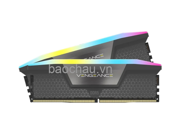 RAM Corsair VENGEANCE RGB RS 64GB (2x32GB) DDR5 6000Mhz Intel XMP & AMD Expo CMG64GX5M2D6000Z40