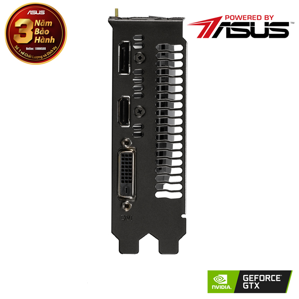 VGA Asus PH-GTX1650-4G (NVIDIA Geforce/ 4Gb/ DDR6/ 128 Bits)