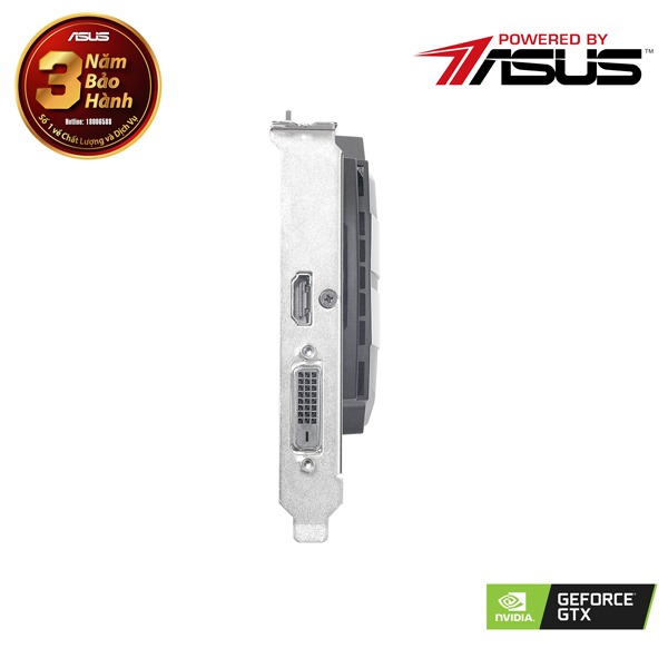 VGA Asus PH-GT1030-O2G (NVIDIA Geforce/ 2Gb/ DDR5/ 64 Bits)