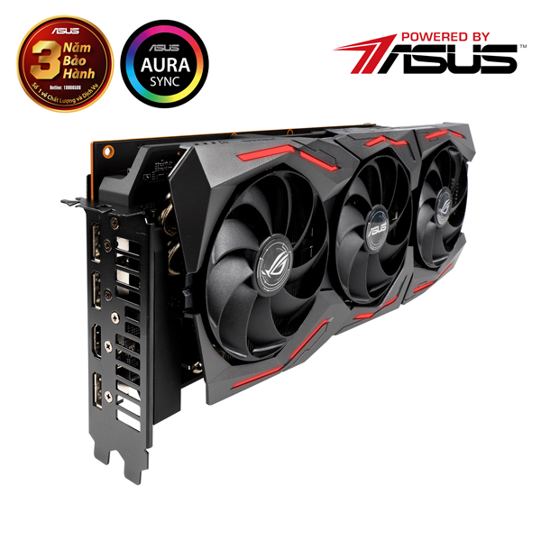 VGA Asus ROG-STRIX-RX5700-O8G-GAMING (AMD Radeon/ 8Gb/ GDDR6/ 256 Bits)