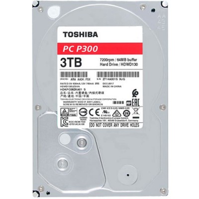Ổ cứng HDD Toshiba P300 3Tb 7200rpm 64Mb