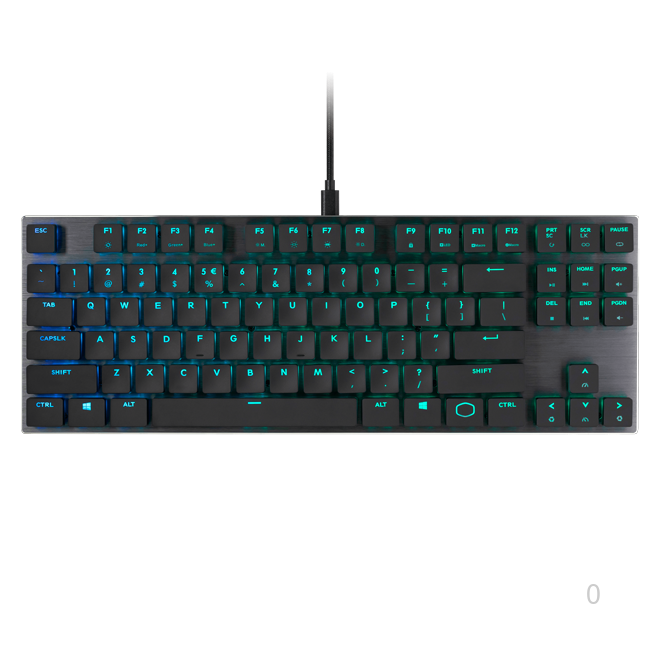 Bàn phím cơ có dây Cooler Master SK630 (TKL/USB/RGB)