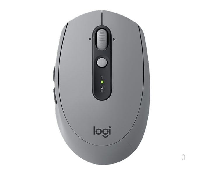 Chuột không dây Logitech M590 (USB-Wireless+ Bluetooth/ Xám)