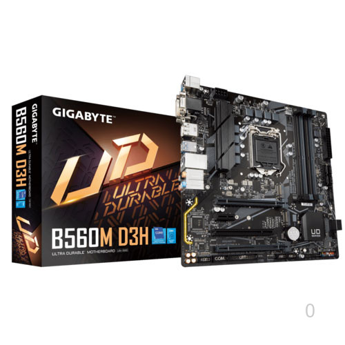 Mainboard Gigabyte B560M D3H (Chipset Intel B560/ Socket SK1200/ VGA onboard/mATX)