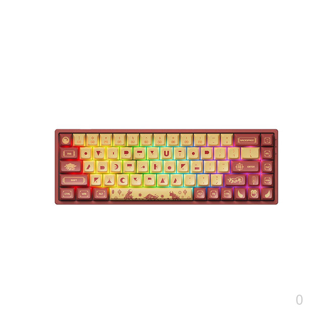 Bàn phím cơ AKKO 3068 v2 2021 Year of the Ox (hotswap/Akko cs switch Matcha Green)
