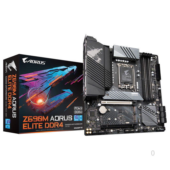 Main Gigabyte Z690M AORUS ELITE DDR4 (Chipset Intel Z690/ Socket LGA1700/ VGA onboard/mATX)