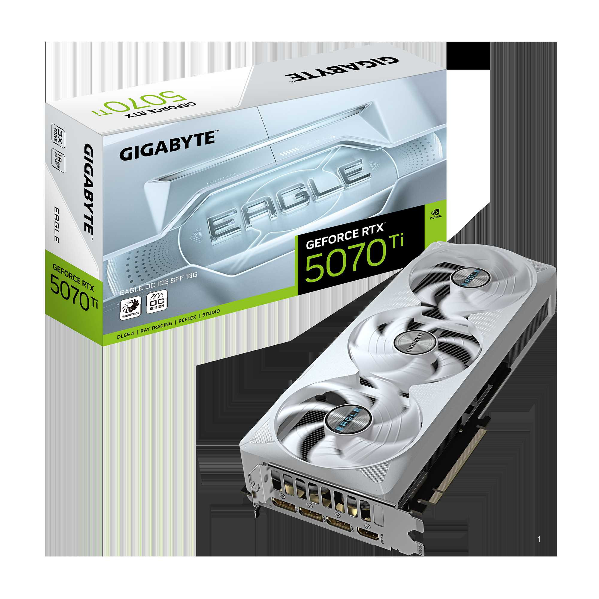 VGA Gigabyte RTX 5070 Ti EAGLE OC ICE SFF 16GB