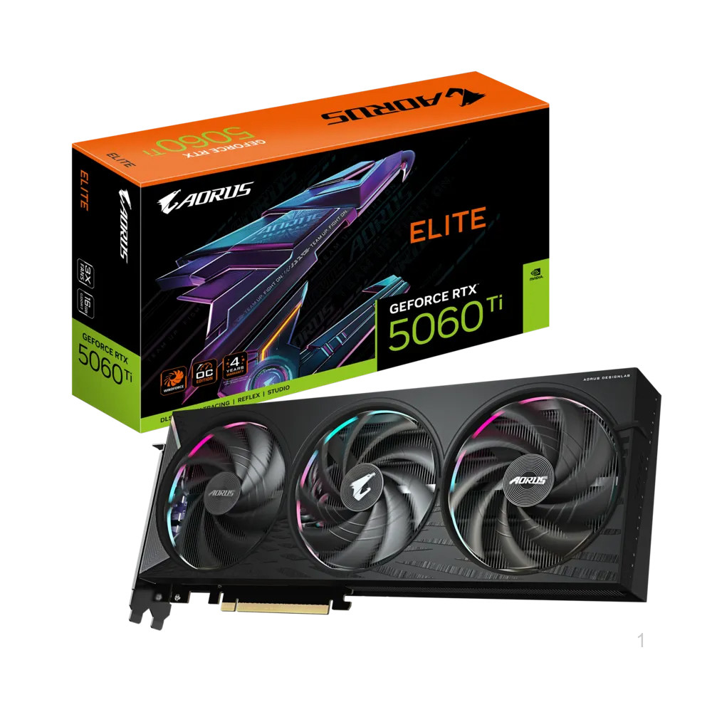 Card Màn Hình Gigabyte GeForce RTX 5060Ti ELITE 16G
