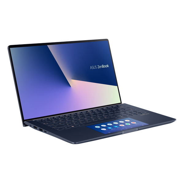 Laptop Asus Zenbook UX334FAC-A4059T (i5-10210U/8GB/512Gb SSD/13.3"FHD/VGA ON/Win10/Blue/SCR_PAD/Túi)