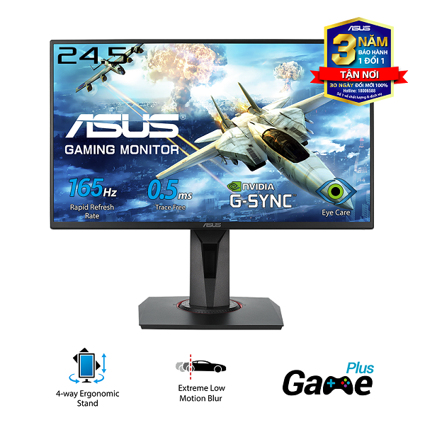 Màn hình Asus Gaming VG258QR 24.5Inch 165Hz 0,5ms