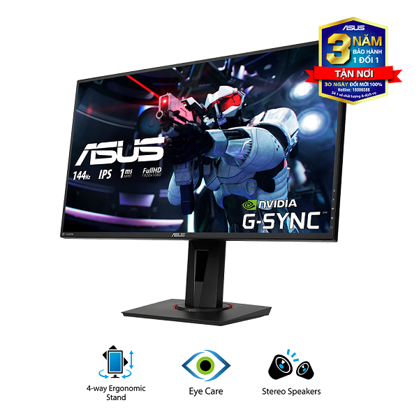 Màn hình Asus Gaming VG279Q 27.0Inch IPS 1ms, 144Hz