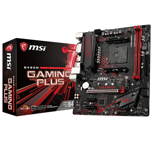 MSI B450M GAMING PLUS MAX (Chipset AMD B450/ Socket AM4/ VGA onboard)