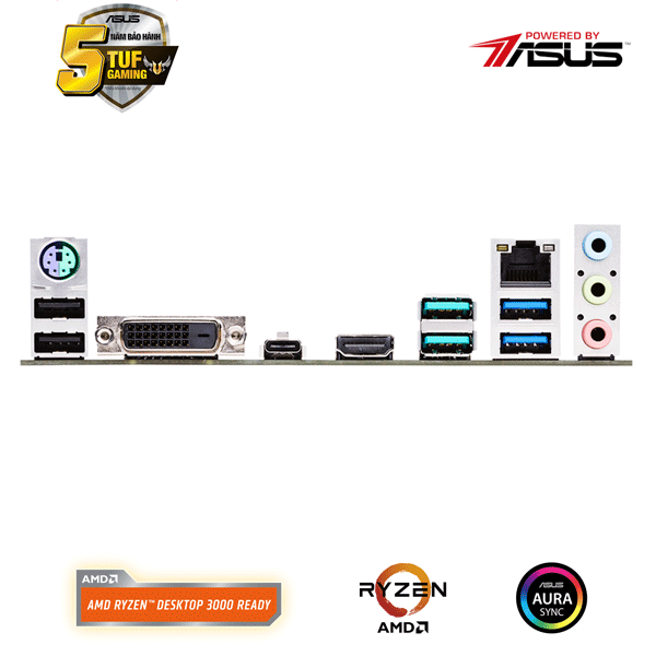 Main Asus TUF B450M-PLUS GAMING (Chipset AMD B450/ Socket AM4/ VGA onboard)