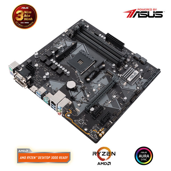 Main Asus PRIME B450M-A (Chipset AMD B450/ Socket AM4/ VGA onboard)