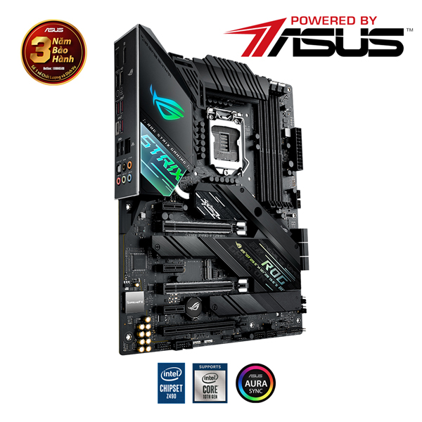 Main Asus ROG Strix Z490-F Gaming (Chipset Intel Z490/ Socket LGA1200/ VGA onboard)