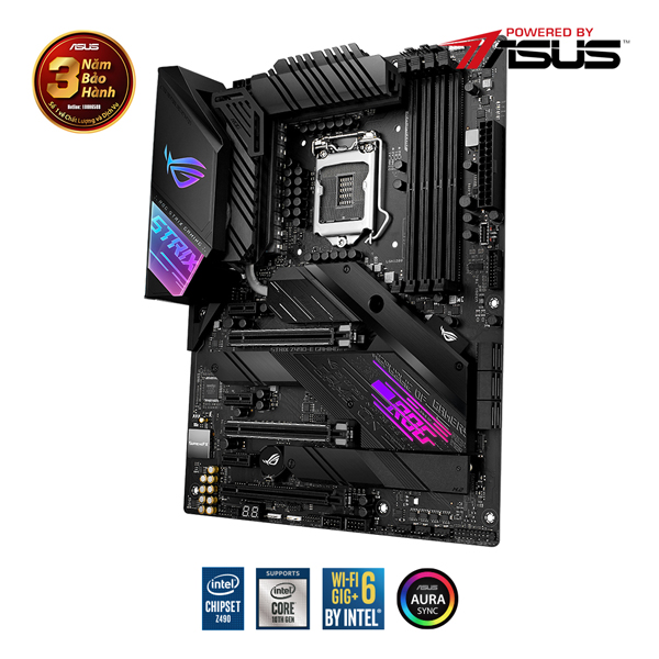 Main Asus ROG Strix Z490-E Gaming (Chipset Intel Z490/ Socket LGA1200/ VGA onboard)