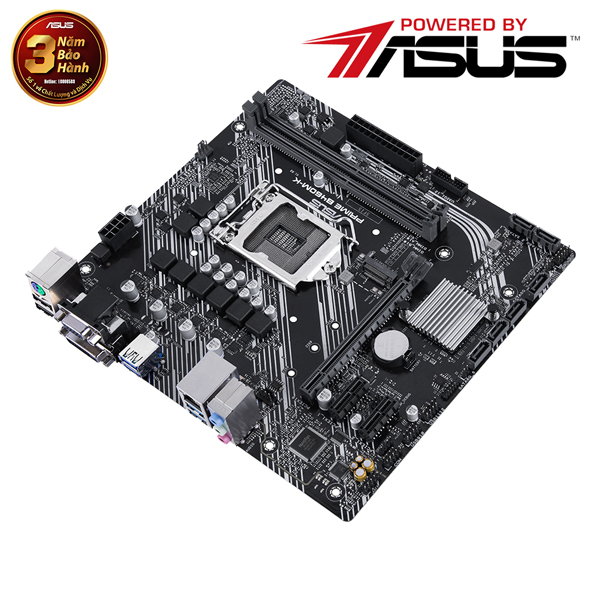 Main Asus PRIME B460M-K (Chipset Intel B460/ Socket LGA1200/ VGA onboard/mATX)