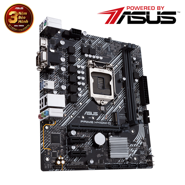 Main Asus PRIME H410M-D (Chipset Intel H410/ Socket LGA1200/ VGA onboard/mATX)
