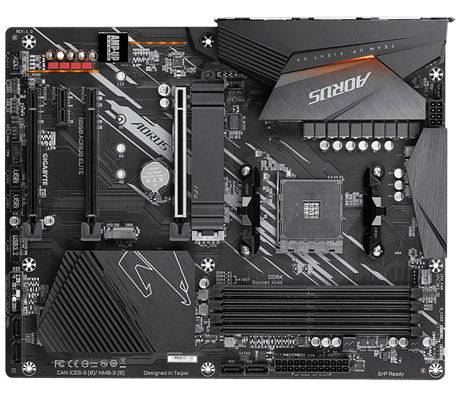 Main Gigabyte B550 AORUS ELITE (Chipset AMD B550/ Socket AM4/ VGA onboard/ATX)