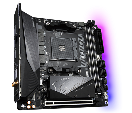Main Gigabyte B550I AORUS PRO AX (Chipset AMD B550/ Socket AM4/ VGA onboard/Mini-ITX)