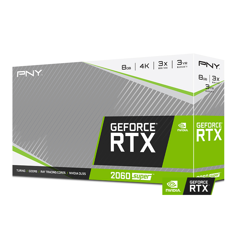 VGA PNY GeForce® RTX 2060 Super™ 8GB Graphics Card Dual Fan VCG20608SDFPPB