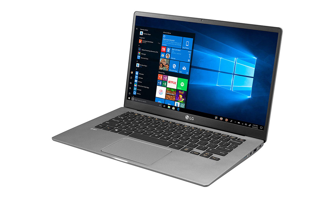 Laptop LG Gram 14ZD90N-V.AX55A5 - i5-1035G7/8GB/512GB SSD/14"FHD/VGA ON/Dos (Dark Silver/LED_KB)