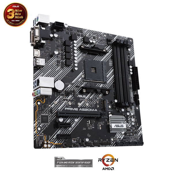 Main Asus PRIME A520M-A (Chipset AMD A520/ Socket AM4/ VGA onboard)