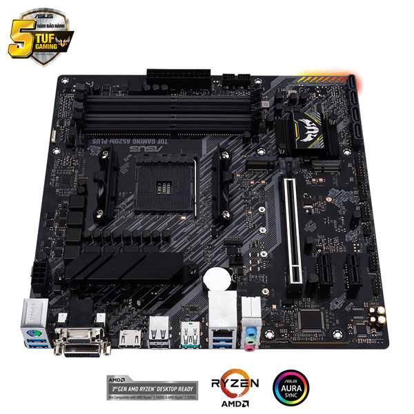 Main Asus TUF GAMING A520M-PLUS (Chipset AMD A520/ Socket AM4/ VGA onboard)