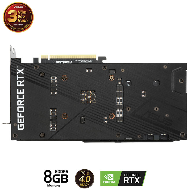 Card màn hình ASUS DUAL-RTX3070-8G (NVIDIA Geforce/ 8Gb/ GDDR6)