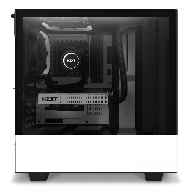 Vỏ máy tính NZXT H510 Elite Black White (Mini-ITX, MicroATX, ATX)