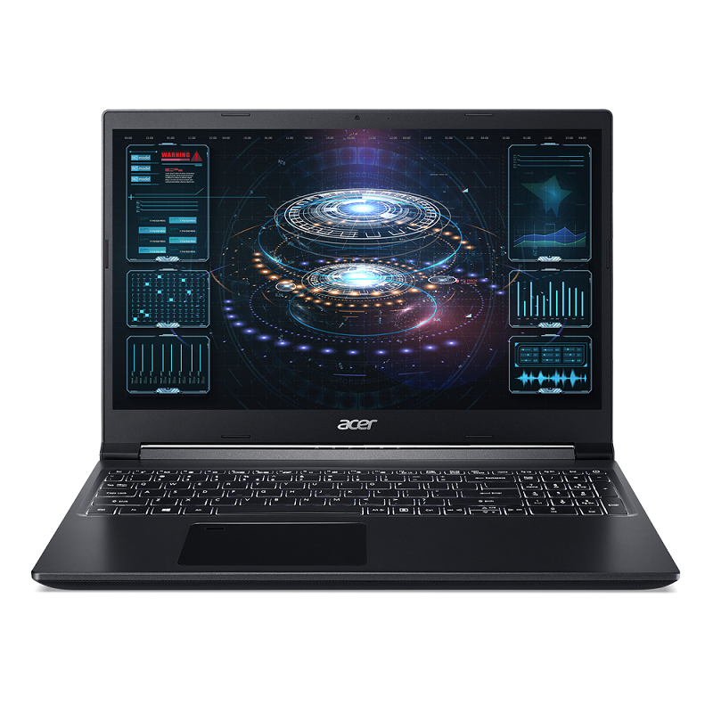 Laptop Acer Gaming Aspire 7 A715 41G R8KQ NH.Q8DSV.001 (Ryzen 5 3550H/ 8Gb/256Gb SSD/ 15.6" FHD/ Nvidia GTX1650 4Gb DDR6/ Win10/Black)