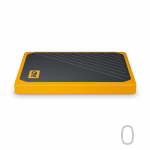 Ổ cứng di động SSD Western Digital My Passport Go 500Gb (2.5 inch/ USB3.0/Black-Yellow)
