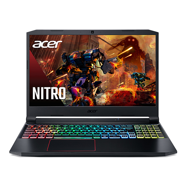 Laptop Acer Nitro series AN515 55 70AX NH.Q7NSV.001 (Core i7-10750H/8Gb/512Gb SSD/15.6" FHD/GTX1650TI 6Gb/Win10/Black) - NEW 2020