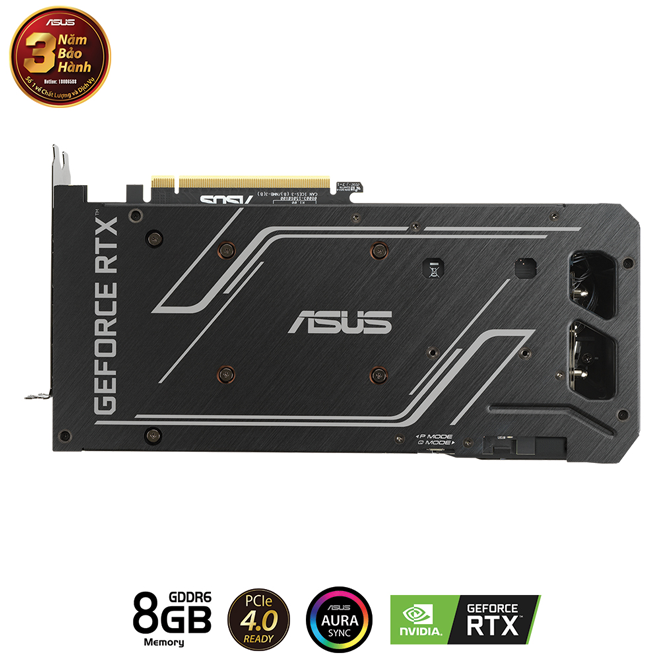 Card màn hình Asus KO-RTX3060TI-O8G-GAMING (NVIDIA Geforce/ 8Gb/ GDDR6)