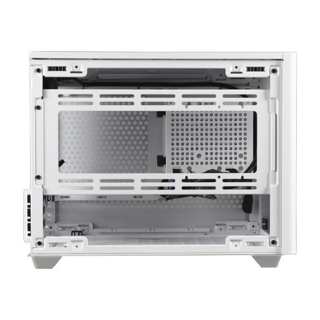 Vỏ máy tính Cooler Master MasterBox NR200 ITX White (Mini DTX, Mini ITX)