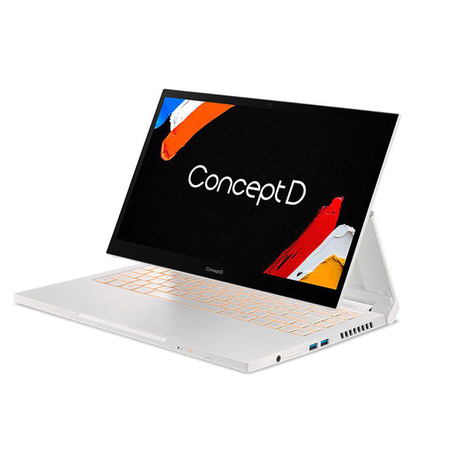 Laptop đồ họa ConceptD 3 Ezel Pro CC314-72P-75EG (NX.C5KSV.001)  (Core I7 10750H/ 16Gb/1Tb SSD/ 14.0" FHD Touch/ Quadro T1000/Win10 Pro)